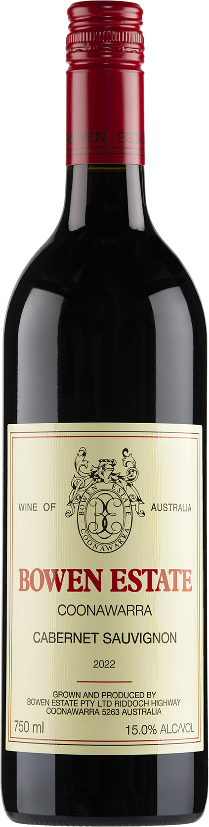 Bowen Estate Coonawarra Cabernet Sauvignon 2022 Coonawarra